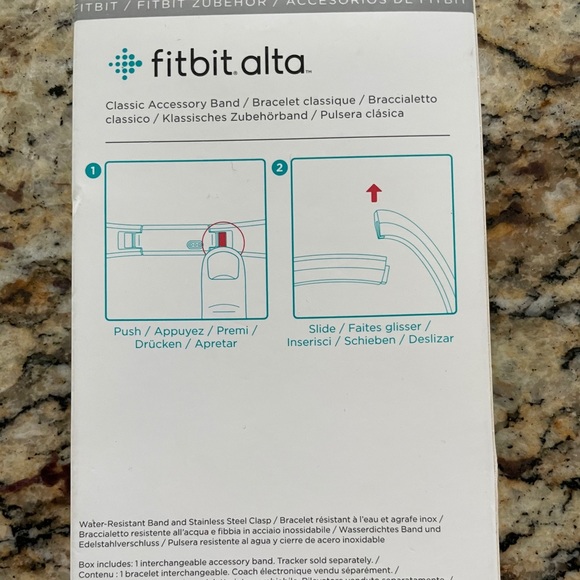 Fitbit Alta Band (only) PURPLE NWT size small - Picture 2 of 5